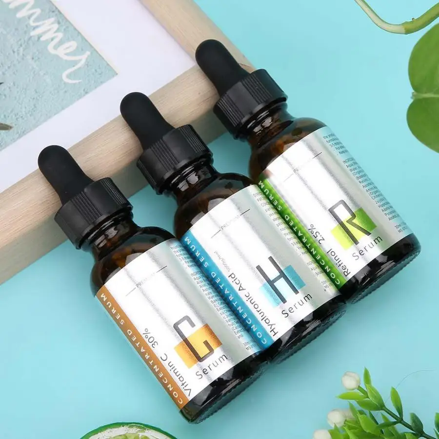 3pcs 30ml Vitamin C Hyaluronic AcidRetinol Serum Facial Care Serum Skin Care Tool Deep Nourish Facial Serum 3pcs 30ml Vitamin C Hyaluronic AcidRetinol Serum Facial Care Serum Skin Care Tool Deep Nourish Facial Serum