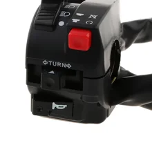 Левый боковой переключатель в сборе Kill Start Light Choke переключатель для Roketa, Kazuma