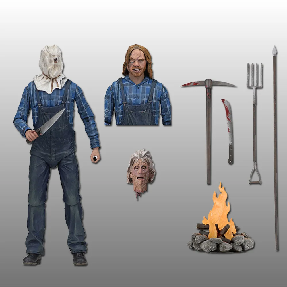 NECA пятница 13 я часть 2 Джейсон вурхисс ПВХ экшн фигурка Коллекционная модель