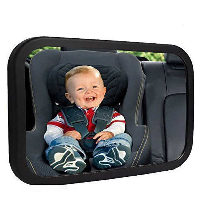 Specchietto per auto regolabile sedile posteriore per auto retrovisore  supporto per poggiatesta supporto per seggiolino di sicurezza per bambini  specchio per Monitor di sicurezza per bambini accessori