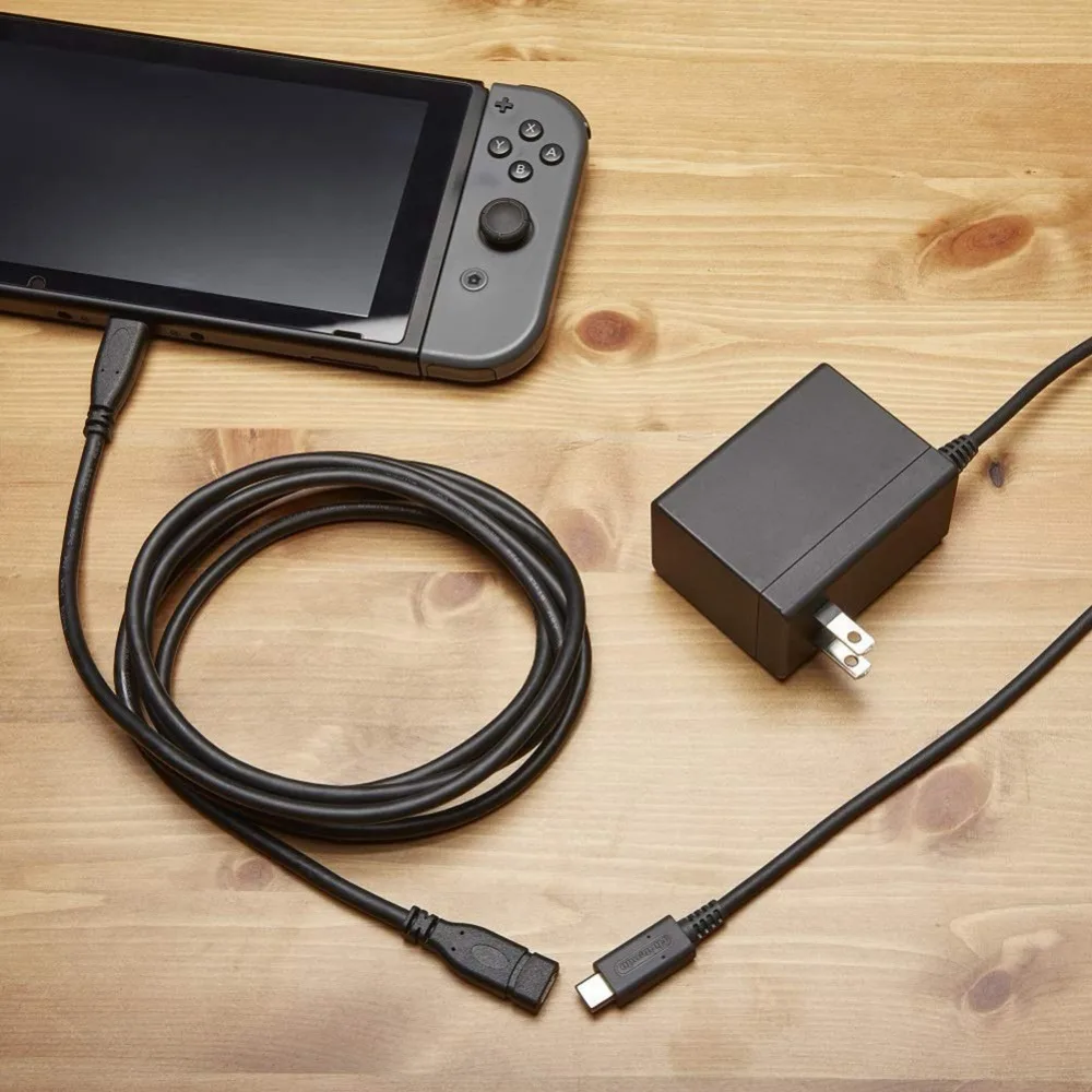 Для nintendo переключатель дока зарядное устройство кабель, 0,6 M type-C удлинитель для мужчин и женщин шнур для Joy-Con