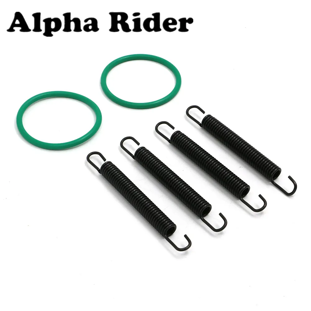 Escape O Ring Kit para Yamaha Banshee, YFZ 350, mola de tubo, 4, 1987