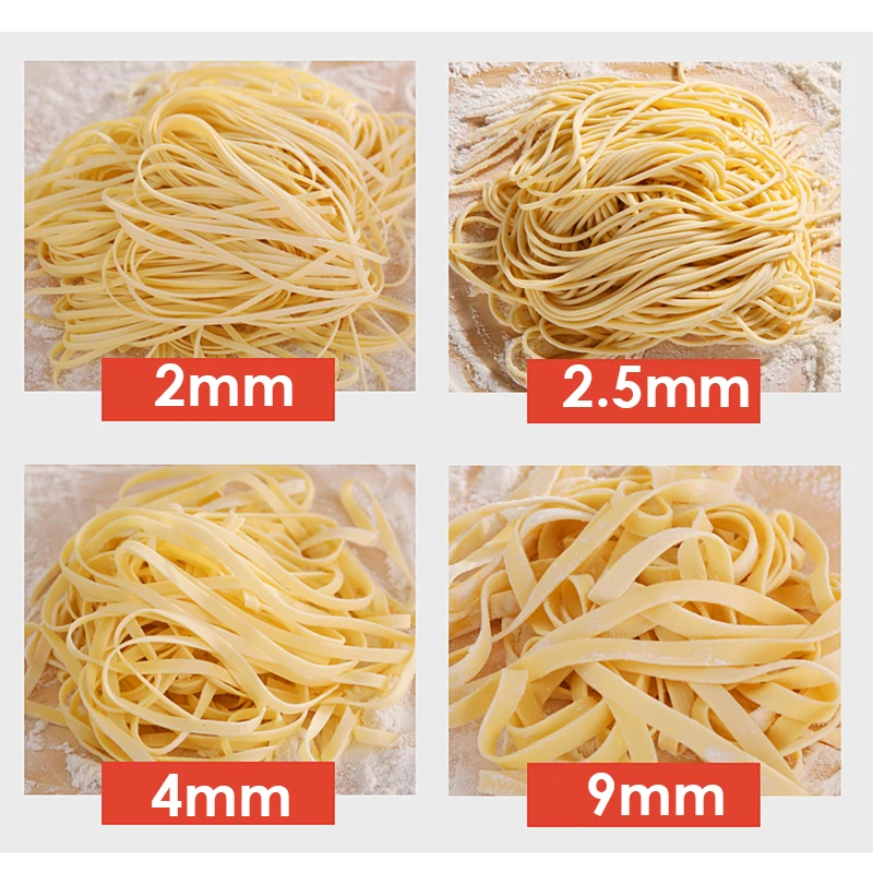 220V Electric Noodles Maker FKM-150 Multi Functions Stainless Steel Dough Pressing Cutting Machine Noodles Maker