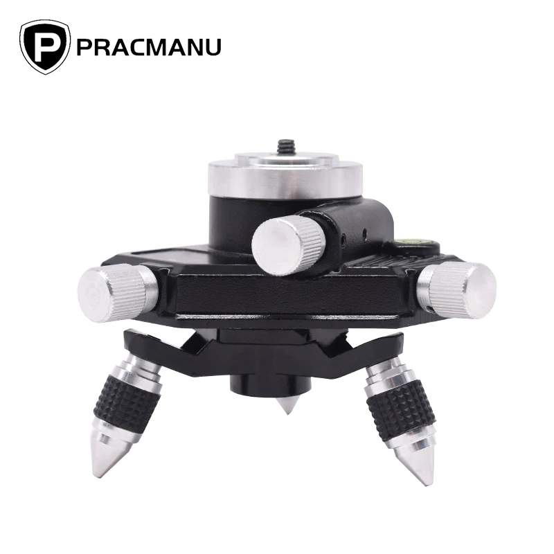 Pracmanu Adjustable Rotation Metal Tripod Bracket/Base for 1/4
