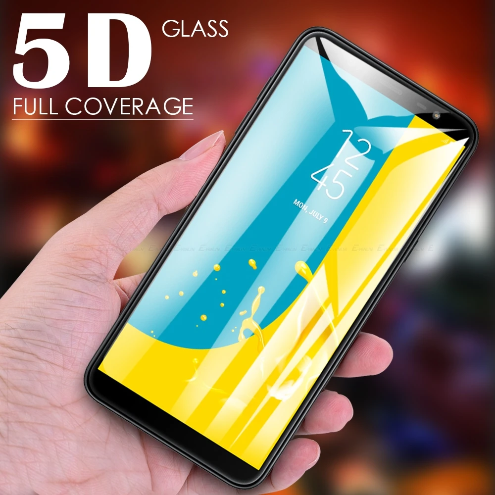 

5D Curved Full Cover Edge Tempered Glass Screen Protector Film For Samsung Galaxy J8 J6 J4 Plus 2018 J7 J5 J3 J2 Pro 2018 2017
