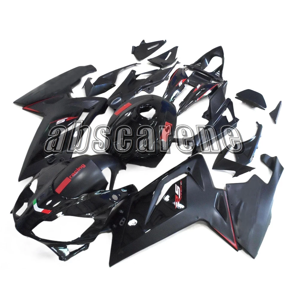 Выполните Обтекатели для Aprilia RS125 2006 2007 2008 2009 2010 2011 RS125 06-11 ABS Пластик кузов черный, красный шерстяной шарф, шерстяные шарфы