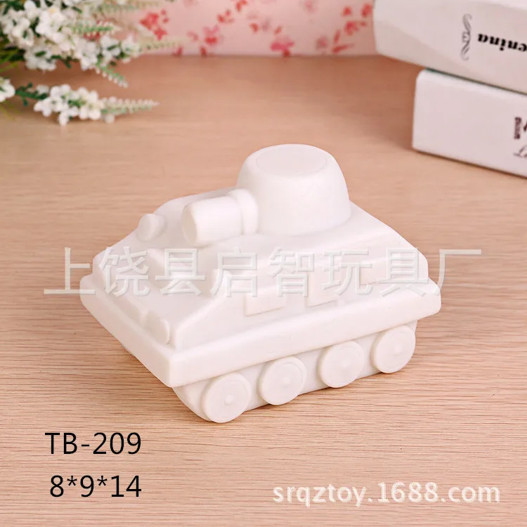 

Car White Mold Non-Gypsum Vinyl Handmade Coloured Drawing Creative Gift Batch Coloured Drawing Mould Fell Fill Bad Ceramic