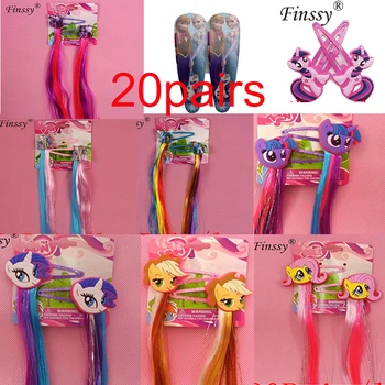

20pair little Animal Baby Girls Hair Clip Kids Girls Headwear Children Accessories Princess Braid Accessories Headwear Hairpins