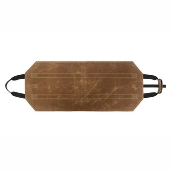 

Canvas Firewood Log Carrier Heavy Duty Tote Fire Wood Sturdy Wood Carring Bag with Handles Security Strap for Camping Indoor