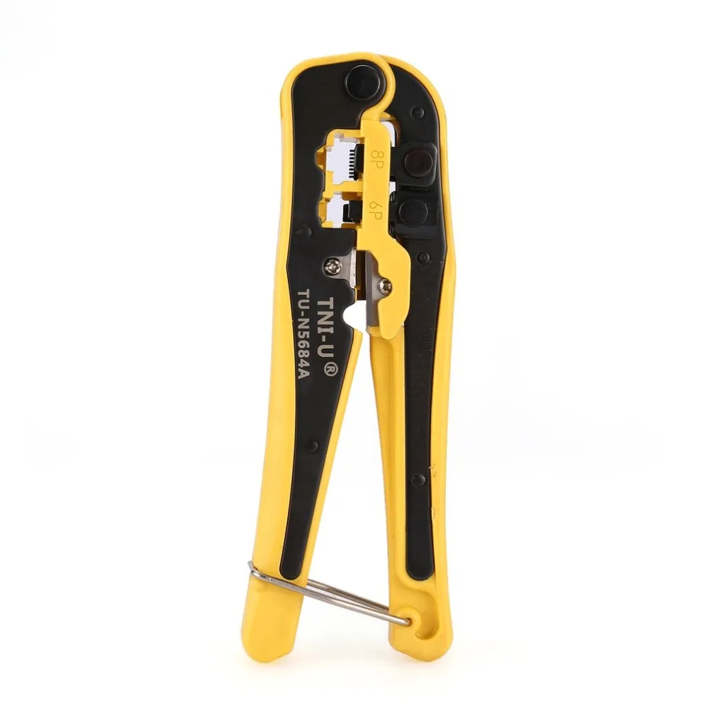 

Multifunctional Network cable clamp pliers stripping Crimping pliers Cutter Wire Pliers Hand Tool