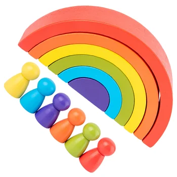 

1 Set of Early Learning Toy Kids Blocks Building Blocks for Home