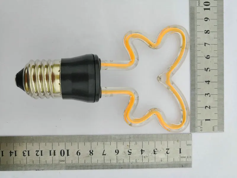 Современный минималистский 220V 4W E27screw Ретро светодиодный кольцевой светильник лампочка творческий бар КТВ Ресторан красочные художественная декоративная Атмосфера лампы
