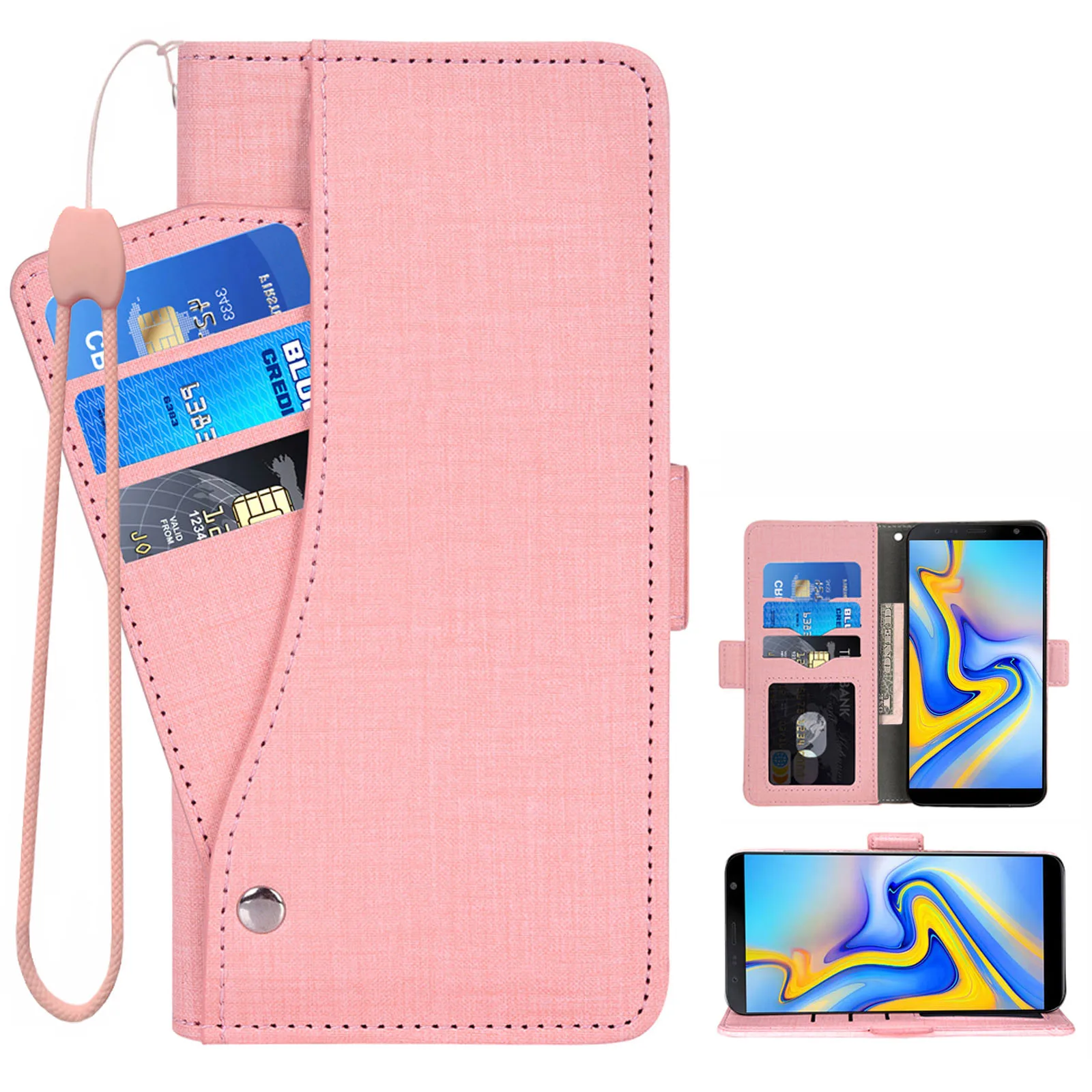 Custodia A Portafoglio In Pelle Con Flip Cover Per Blackberry Classic Keyone Key2 Keyone Key 2 Q20 Q 20 Con Slot Per Porta Carte Di Credito