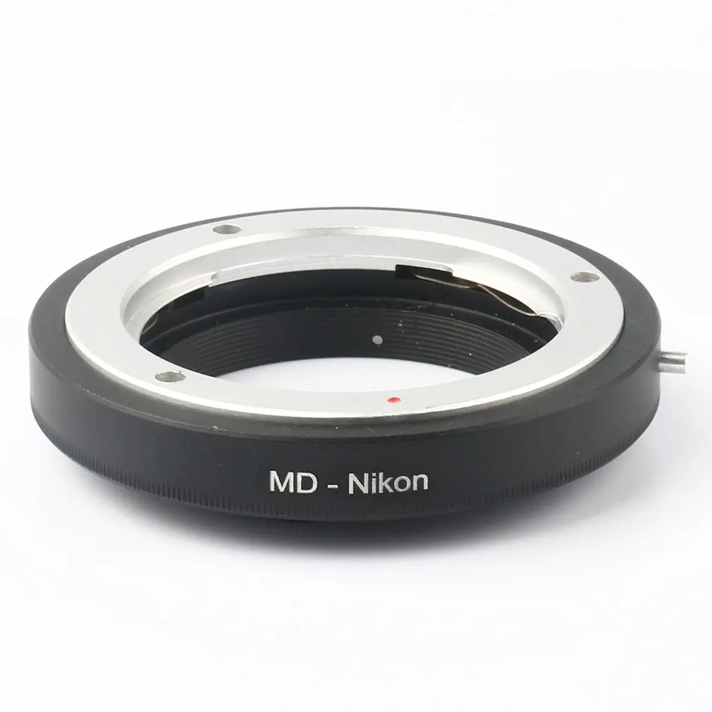Прочный алюминий сплав MD-AI адаптер для Minolta MD Крепление объектива для Nikon AI-Mount камеры Прочный алюминий сплав MD-AI адаптер для Minolta MD Крепление объектива для Nikon AI-Mount камеры