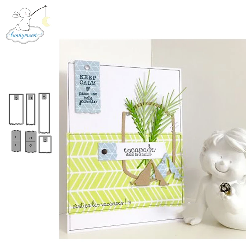 Маленькие этикетки CH новый дизайн ремесло металлические штампы скрапбукинг