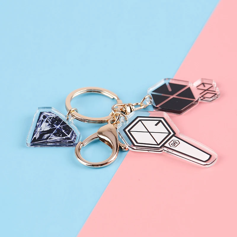 Kpop Blackpink EXO Twice GOT7 брелок мультфильм альбом акриловый брелок фанаты подарки