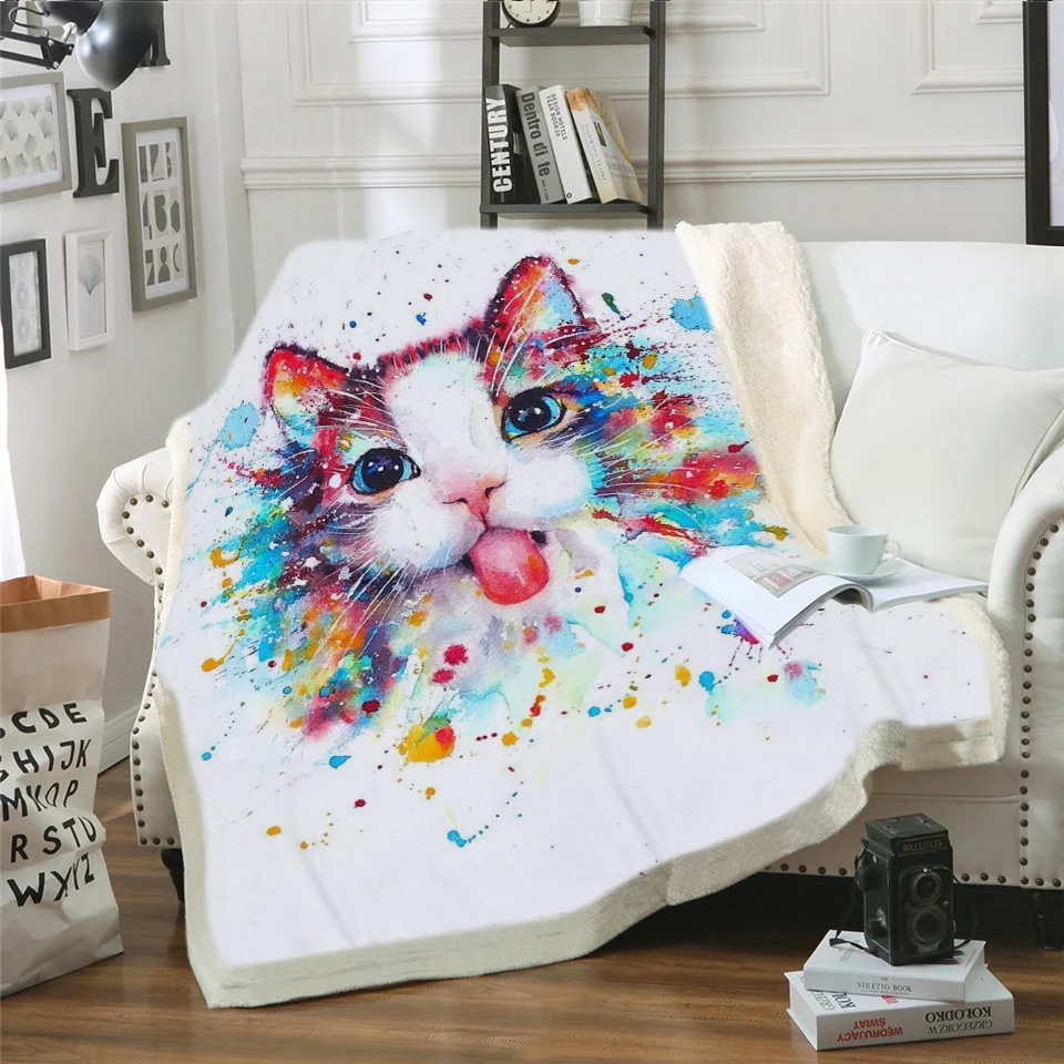 Custom Blanket Bedding Sheet Sofa Cover Throw Nap Blanket As Mat Travel Picnic Home For Adults Kids on Bed Crib Plane Cobertor
