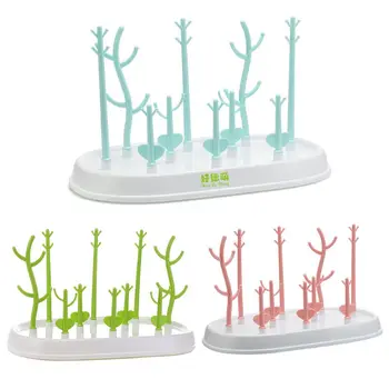 

Mother and Baby Supplies Bottle Holder Portable Cup Drying Rack Creative Bottle Nipple Drain Dried Racks R7RB