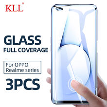 1-3 PCS Full Cover Tempered Glass for OPPO Reamle 6S 6i 6 X2 Pro Screen Protector for Realme X50 5 5i 5s 3 Pro Protective Glass