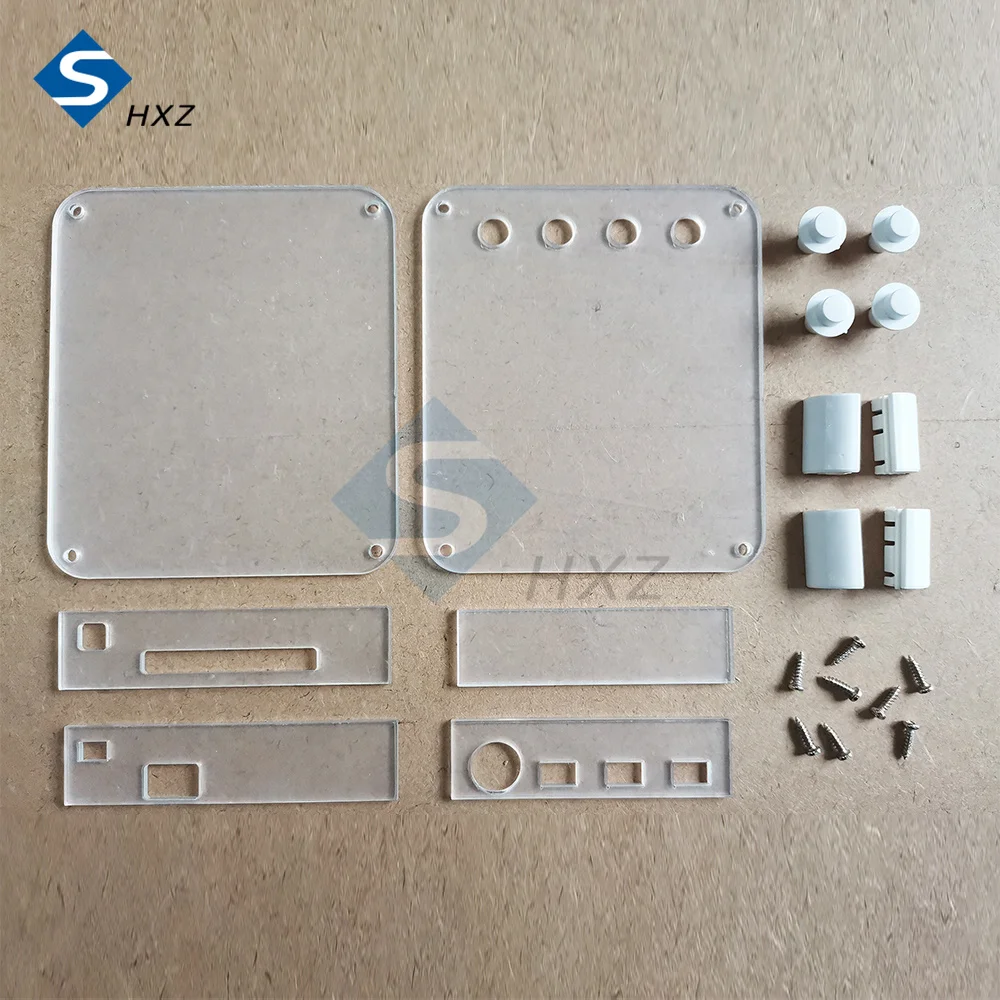 DSO138mini Version Oscilloscope Shell Transparent Case for DSO138 Mini Oscilloscope Digital DIY Kit Electronic Learning Set 2