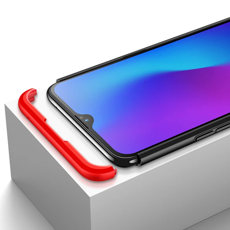 360 градусов чехол для OPPO R17 RX17 Neo R11S R11 R9S R9 R7S R7 F3 F1 плюс R15 A5S AX5S чехол 3 в 1 Жесткий ПК Защитный матовый чехол