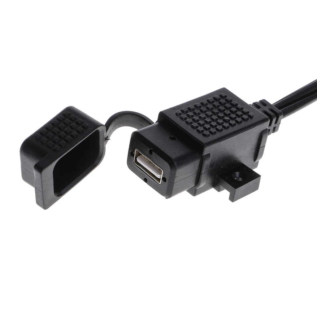 5V 3.1A водонепроницаемый мотоцикл USB порт разъем комплект SAE к USB адаптер