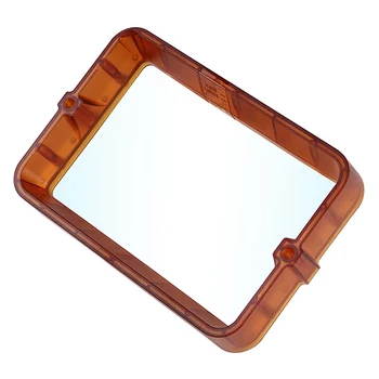 

3D Printer Accessories 147.5x96mm Orange DLP Plastic Tank Photosensitive Resin Release Groove Compatible with 5.5 Inch