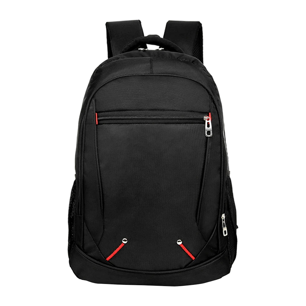Для мужчин рюкзак 15,6 дюймов ноутбука Рюкзаки Водонепроницаемый Оксфорд мужская дорожная сумка школьная сумка большой Ёмкость подростков рюкзак Mochila - Цвет: Черный
