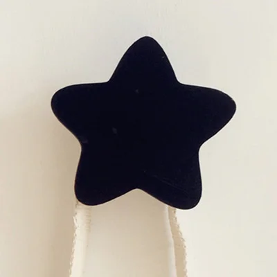 Star Настенные крючки, украшение, деревянная дверная стойка, различные формы, холодильник, кухня, гостиная, холодильник, 3D наклейка, украшение для детской спальни - Цвет: Star