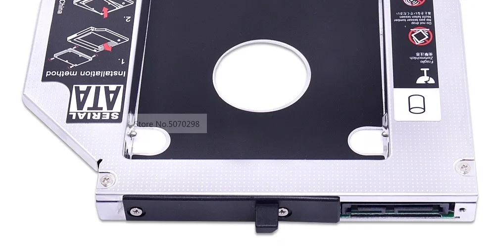 С панелью 2 SATA 2," жесткий диск HDD SSD оптический Caddy для IBM lenovo ThinkPad T430 W430 T530 W530 T430i R400 R500
