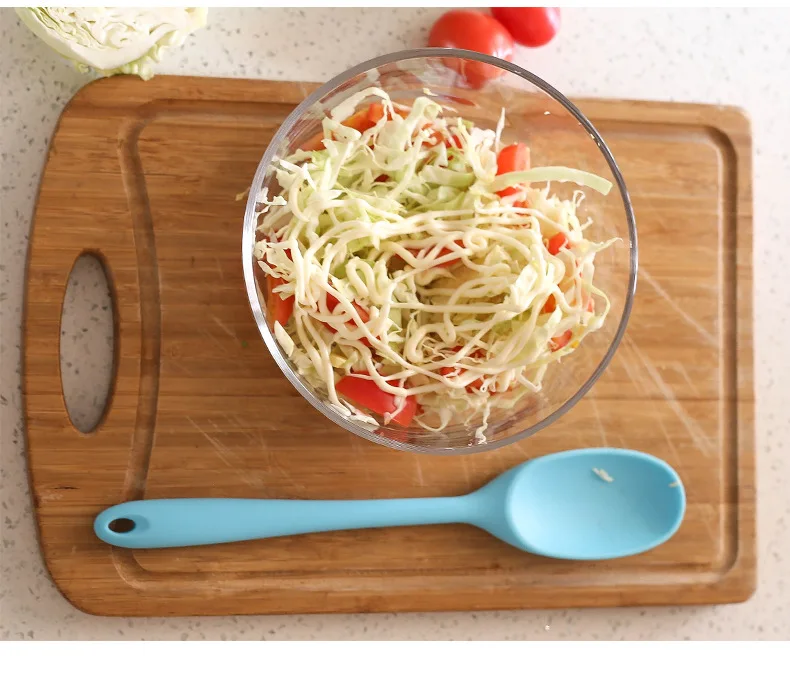 Xuan Juan Direct Supply Cooking Tool 28 Cm One-piece Large Size Silica Gel sha la shao Ladel Dense More Cream Spoon