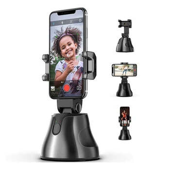 

Smartphone Selfie Shooting Stick Gimbal Vlog Live Camera Phone Holder 360° Rotation Auto Face Tracking Object Tracking Holder