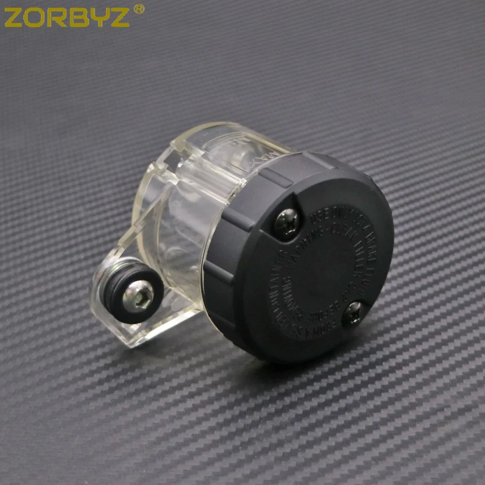 ZORBYZ универсальный мотоцикл Прозрачный передний тормоз сцепления Главный цилиндр жидкость резервуар масляный бак насос для Honda Yamaha Suzuki