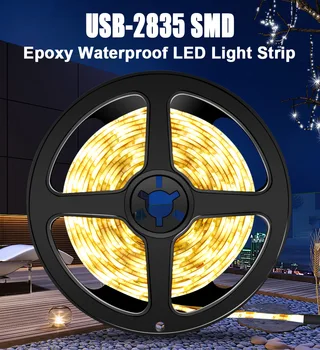 

5v usb striscia led strip lights waterproof tiras ruban erit strisce stripe luces tape ambilight bande lumineuse tv pc for dec