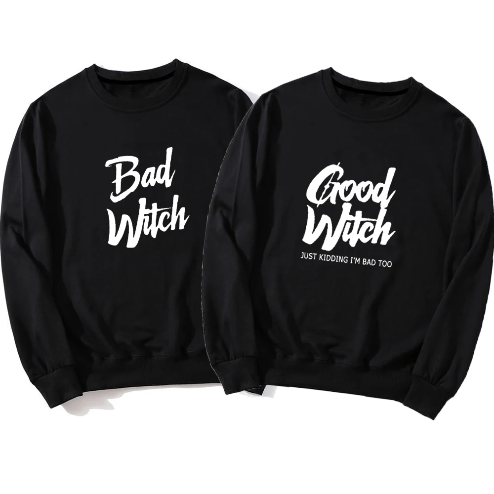 good witch bad witch long hoodie