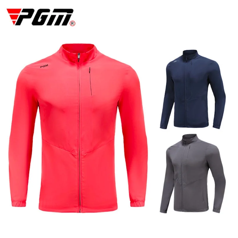 

PGM Golf Men's Clothing Autumn Winter Windbreaker Warm Sports Jacket Training Coats Long Sleeve YF374 Wholesale