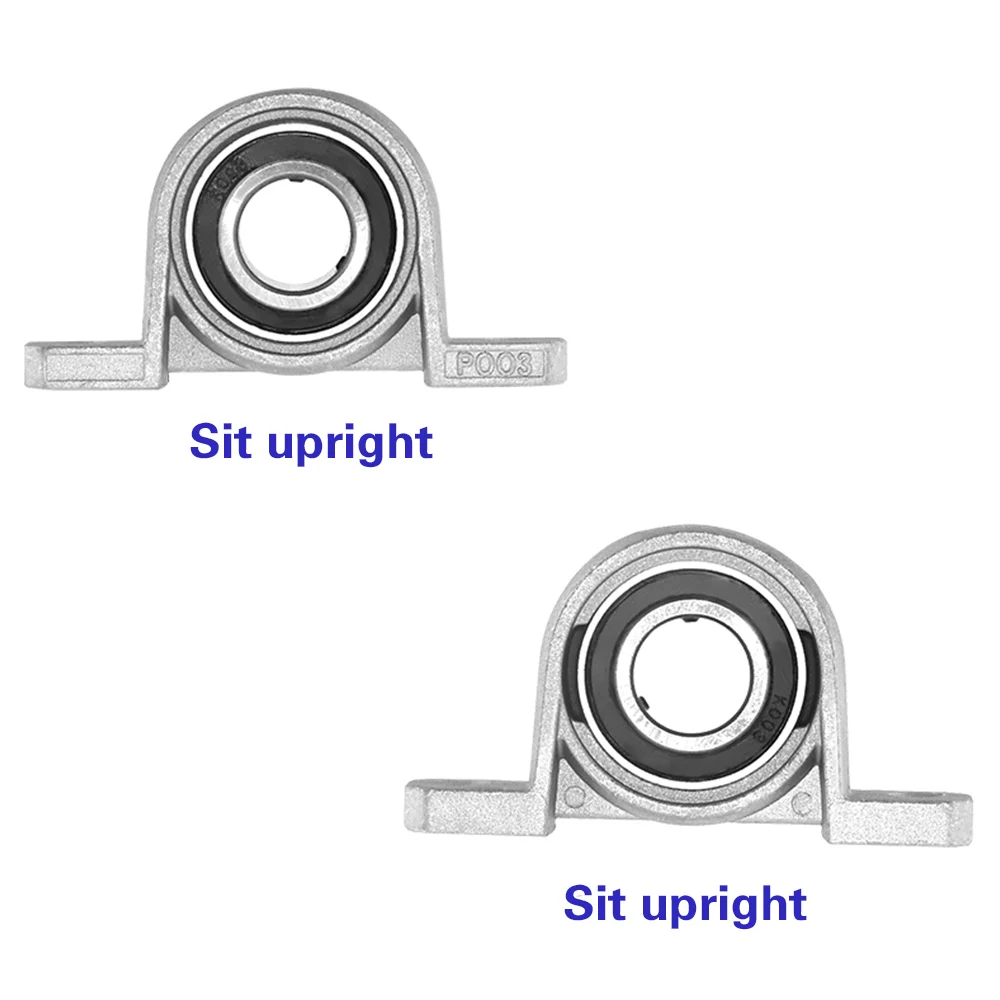 Miniature Belt Bearing Zinc Alloy Mounted T8 Screw Bearing Support Seat 3D Printer Accessories