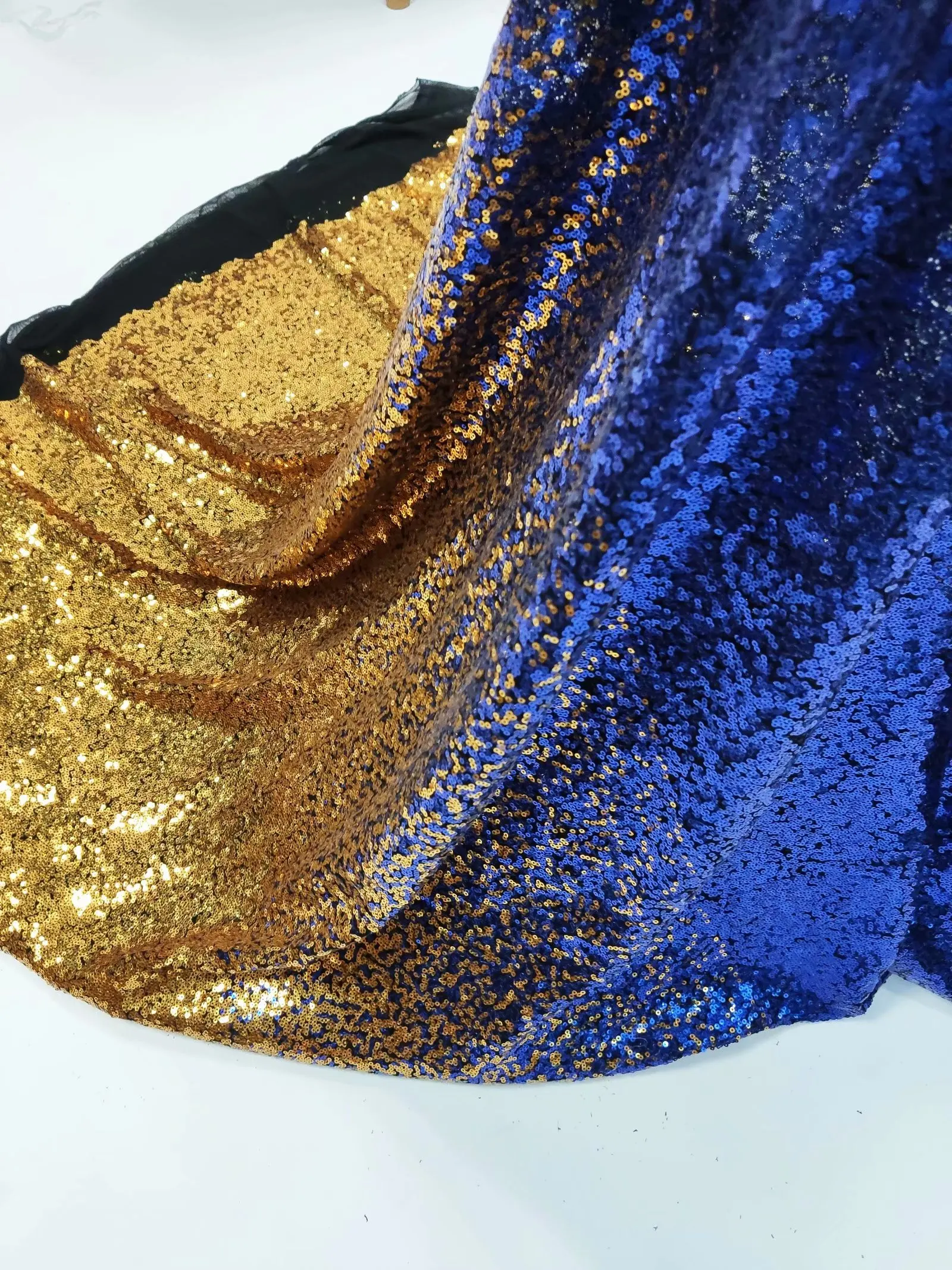 Новое поступление кружевная ткань с блестками африканская нигерийская Тюлевая сетчатая кружевная ткань для свадьбы бархатная кружевная ткань с блестками WHB8-5 01