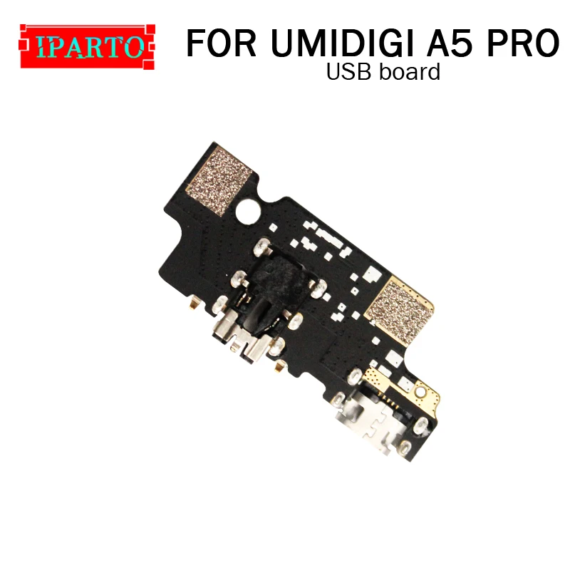 Usb плата UMIDIGI A5 PRO 100% оригинал новинка для usb разъема Замена платы аксессуары