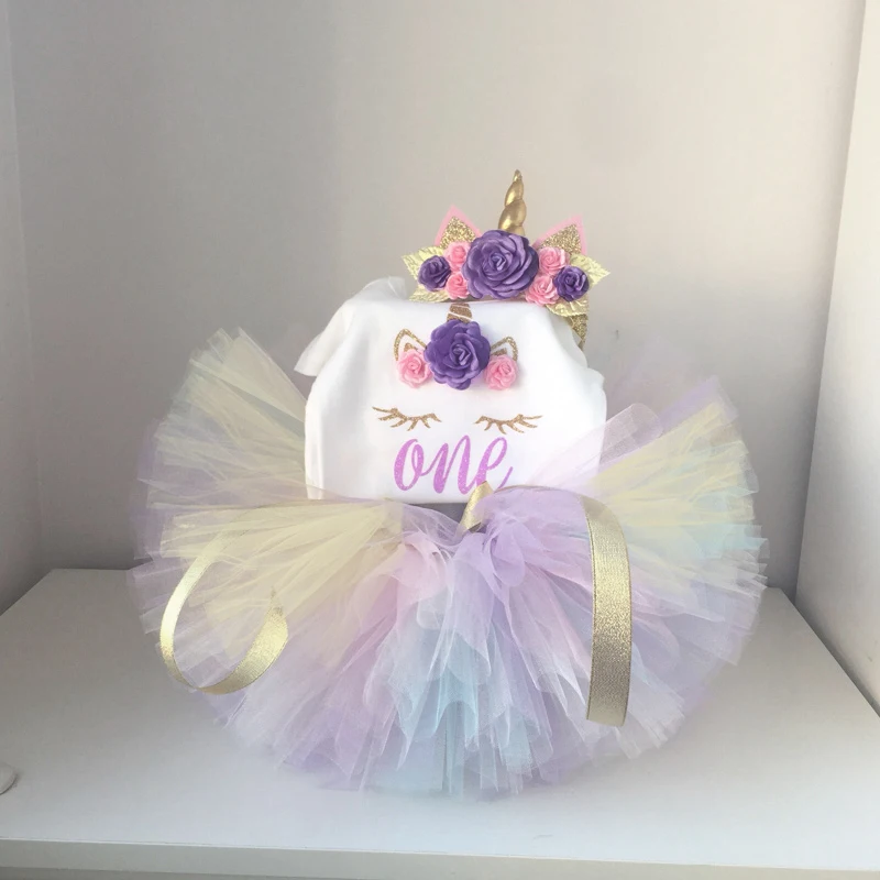 It's My Princess/платье с единорогом для девочек 1 год, платье для дня рождения нарядная одежда платья для младенцев 12 месяцев, Unicornio Vestido