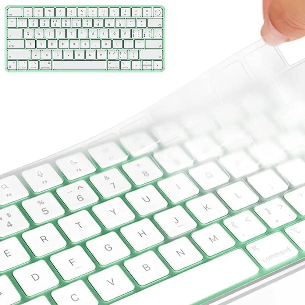 1Pc Cover Per Tastiera Per Apple Imac 24 Pollici Wireless Magic Keyboard Protezione Per Tastiera Antipolvere Impermeabile Morbida