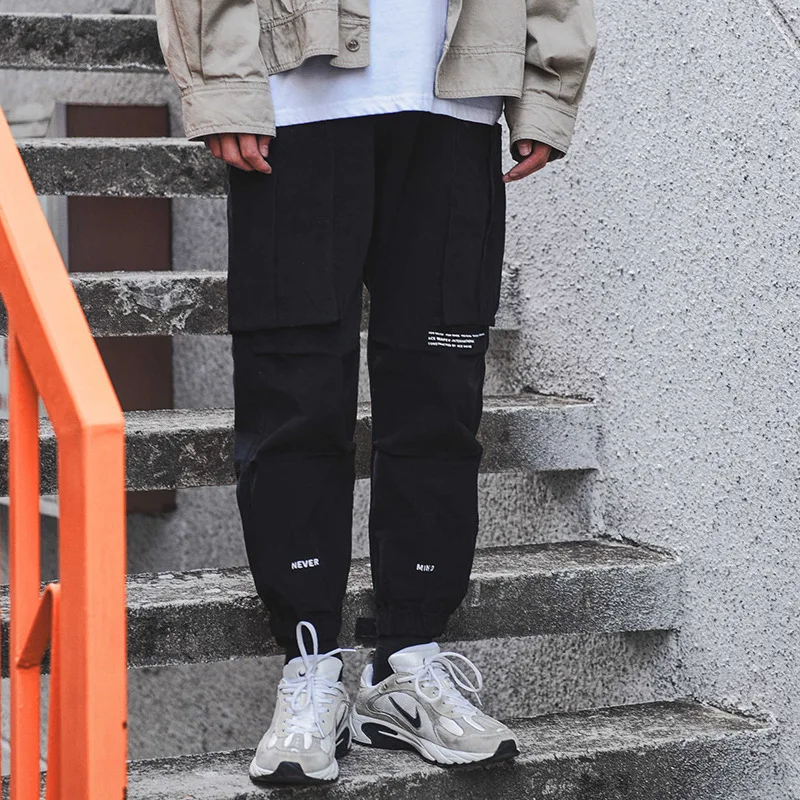 

Northern Boundary Men'S Wear Shu 2019 Autumn Clothing New Style Large Pocket Modified Drawstring MEN'S Overalls