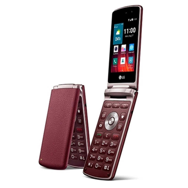Разблокированный LG Wine Smart LG H410 четырехъядерный 3,2 дюймов 1 ГБ ОЗУ 4 Гб ПЗУ 3.15МП Камера LTE Восстановленный слайдер мобильного телефона