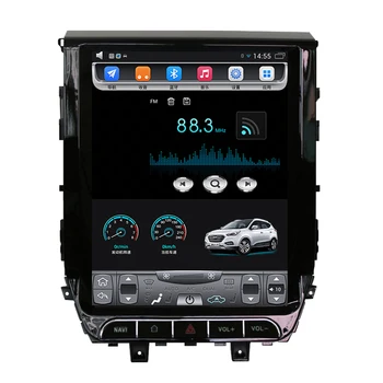

12.1" tesla style vertical screen Octa core Android 8.1 Car stereo GPS navigation for Toyota Land cruiser 2016-2019