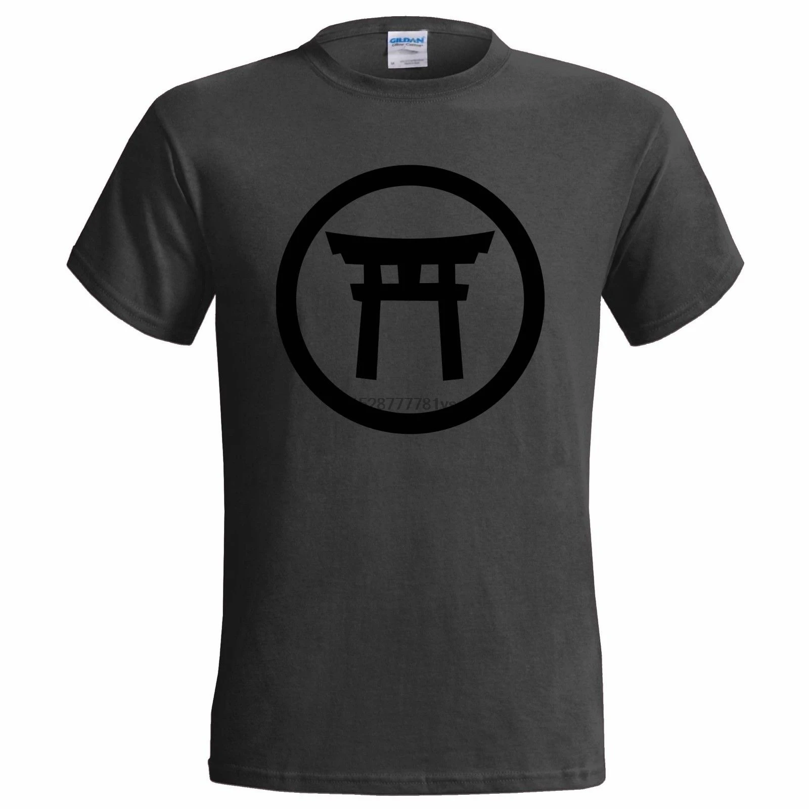 TORI GATE SYMBOL Мужская футболка Японская SHINTO SHRINE SACRED буддист буддизм 100% хлопок Топы