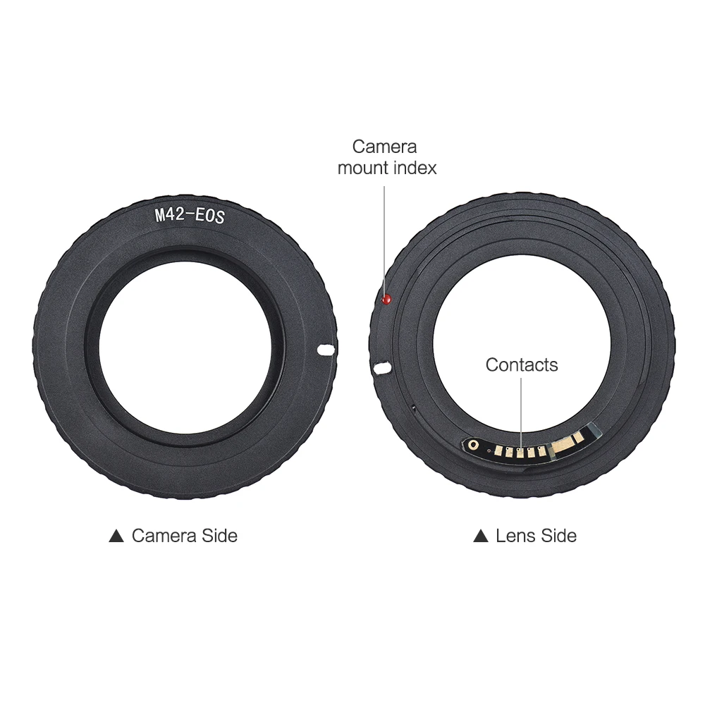 M42-EOS Крепление объектива камеры Adpter кольцо для объектива M42 к Canon EOS(M42-EOS подтверждение AF