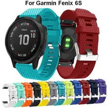COMLYO Quick Release силиконовый ремешок для Garmin Fenix 6S Ремешок Замена 20 мм браслет для Garmin Fenix 5s часы ремень