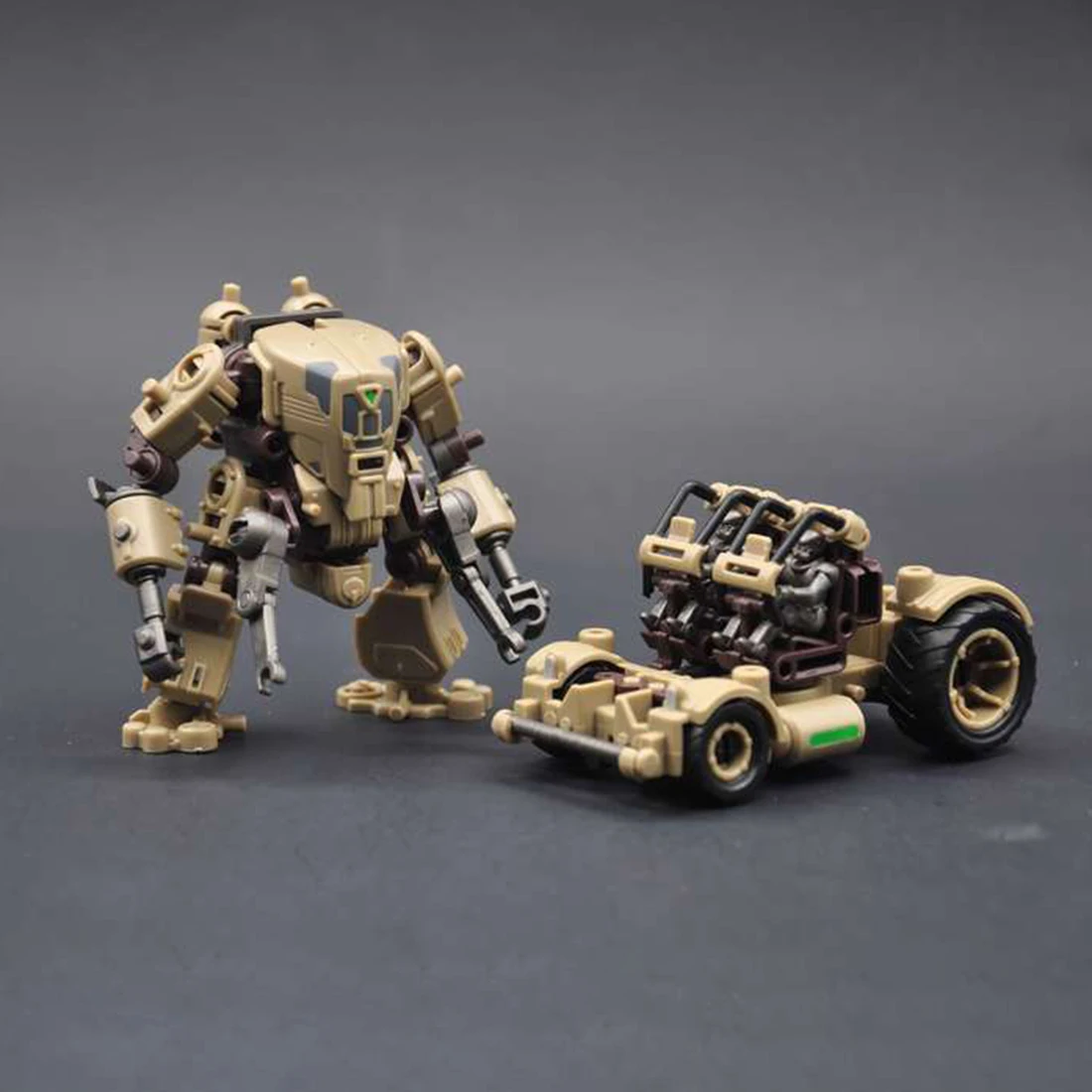 8 см 1: 60 DIY сборка Mecha модель обороны Mecha инженерный автомобиль Mecha Model-MM002 оливковый/Пустынный желтый/голубой океан