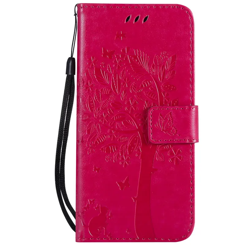 Rose Чехол для Телефона Чехол-портмоне с откидной крышкой для huawei Y3 Y5 Y6 II 2 Y7 Y9 Prime Y625 Y360 G8 мини GR3 крышка - Цвет: Rose