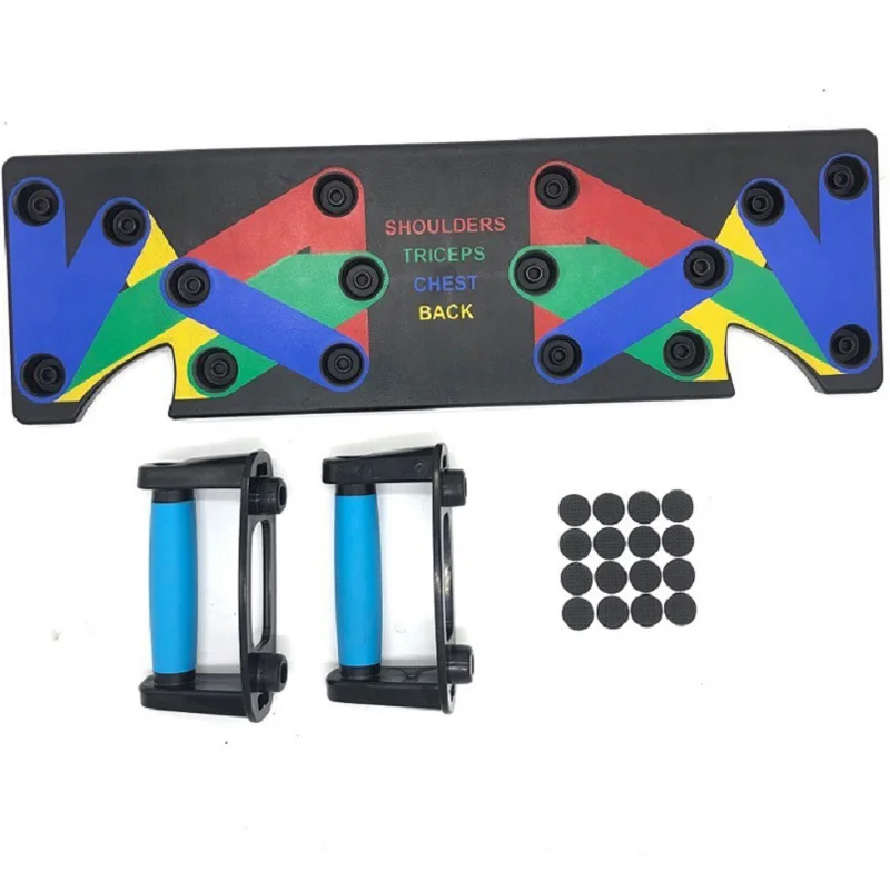 9 In 1 Push Up Rack Board Stands Body Building Training System Gym Equipment For Men Women